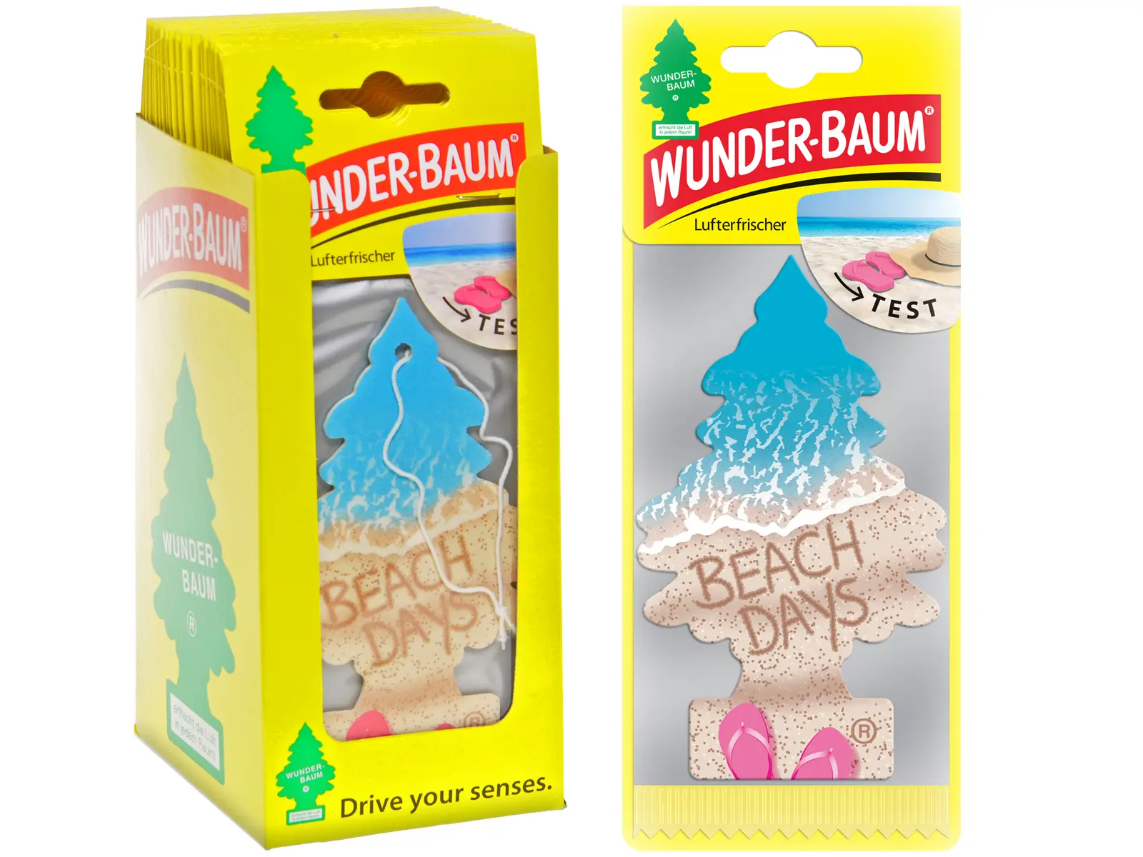 WUNDERBAUM, Nachfüllpack, Beach Days, VE 24