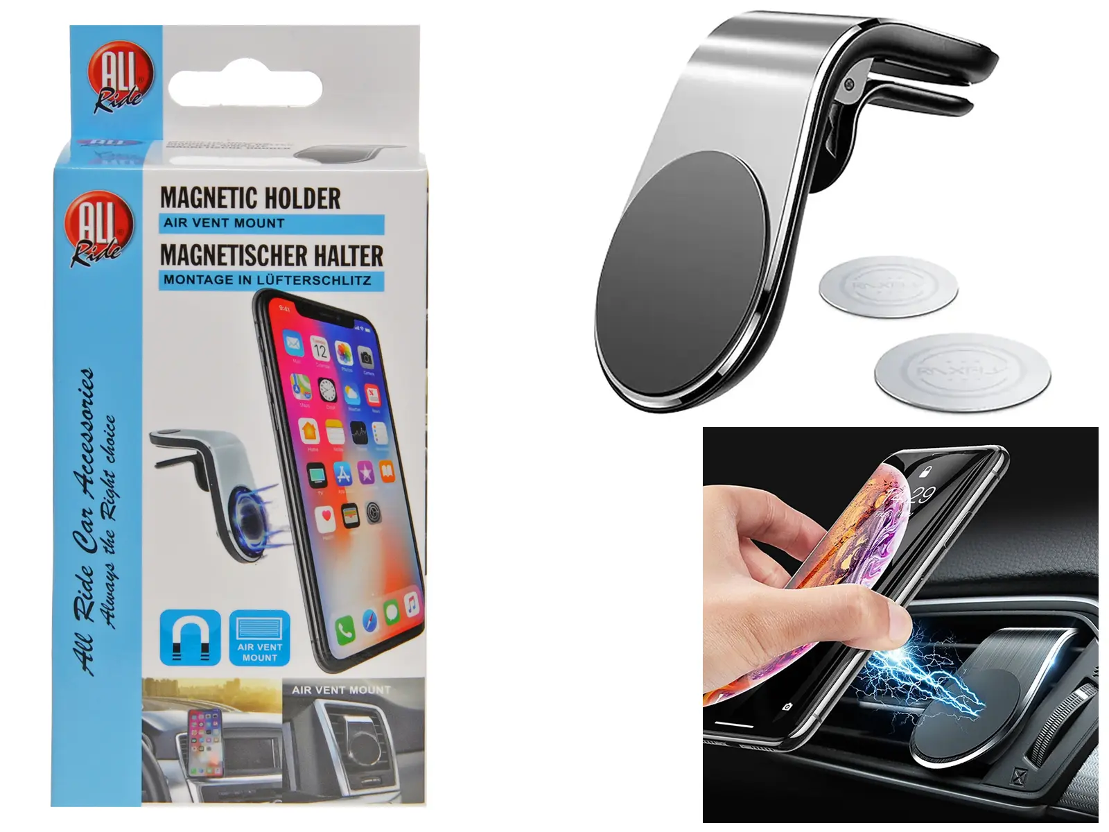 AR Handyhalterung magnetisch, für Lüfterschlitz