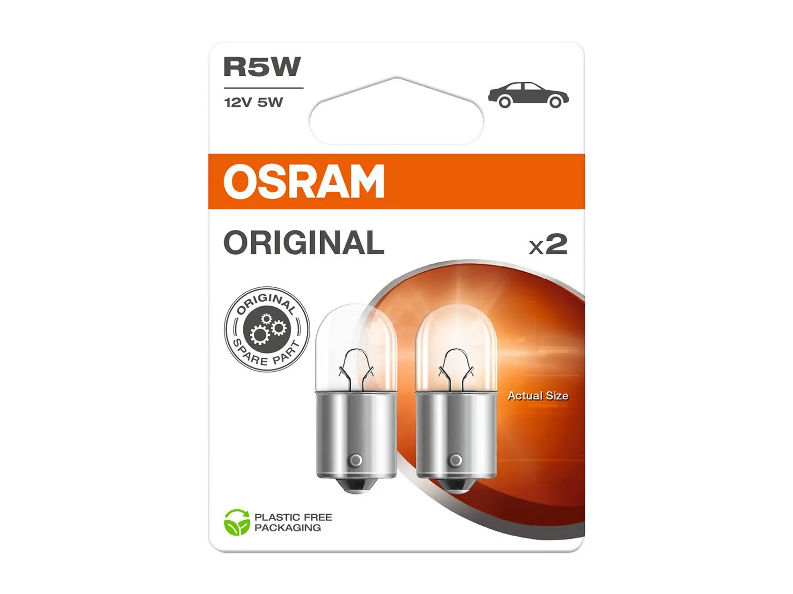 OSRAM Steckbirne BA15S 12V/5W 2erB NR 14