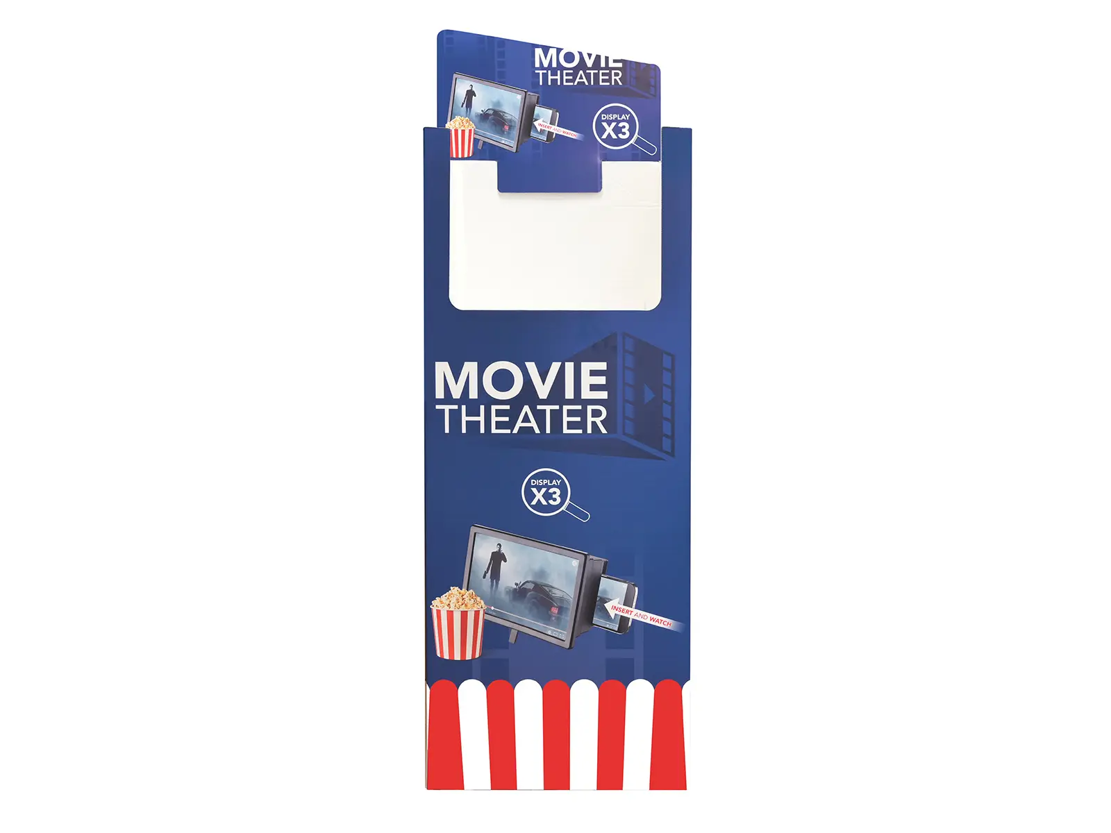 CL MOVIE THEATER Bodendisplay -leer-, 145x50cm