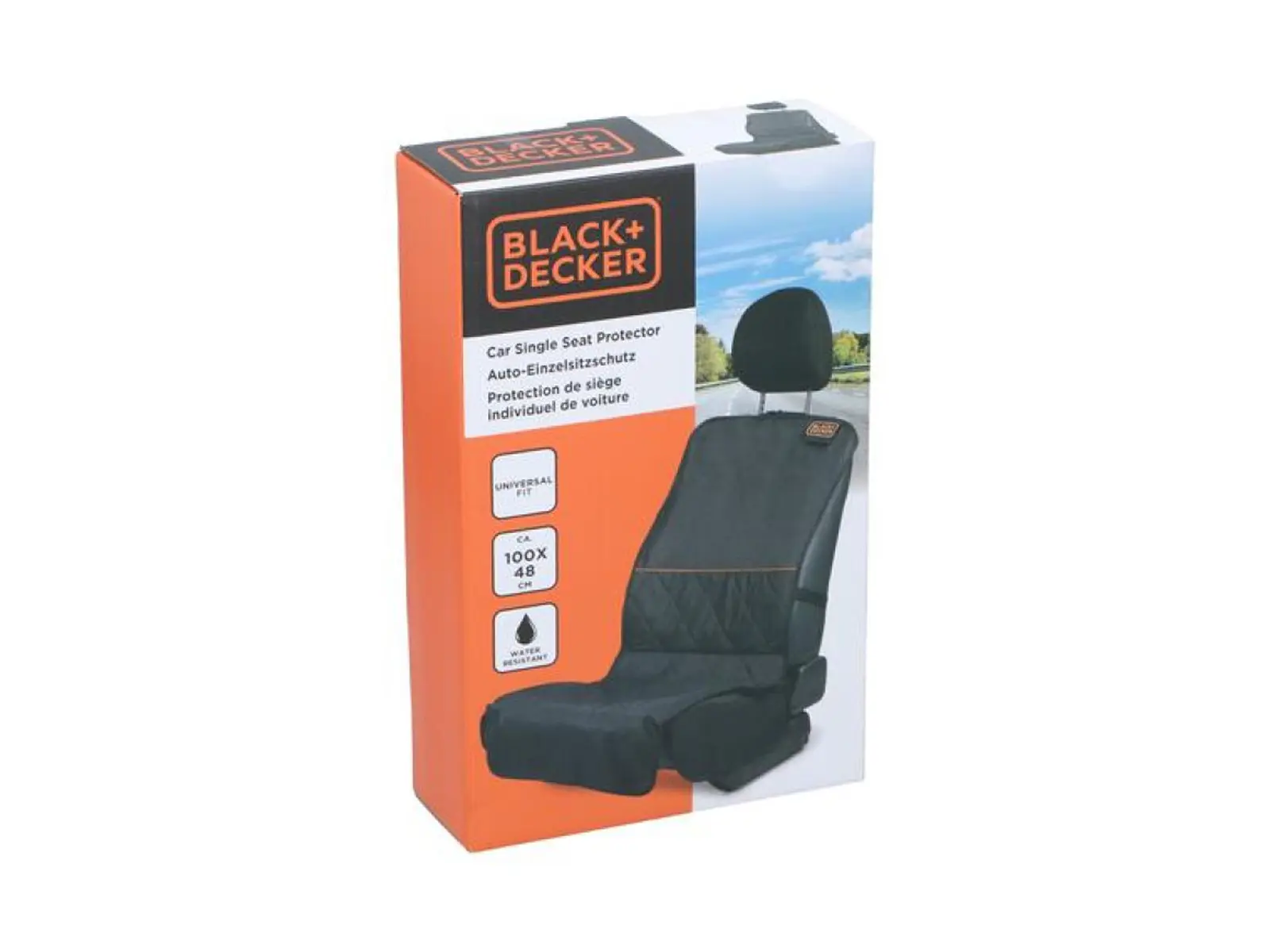 BLACK+DECKER Auto Einzelsitzschutz 100x48cm 435g