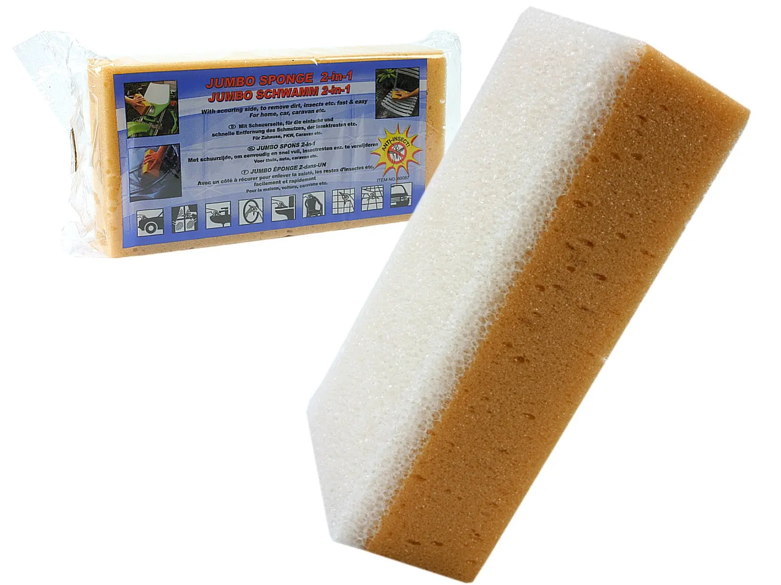 Auto Schwamm Jumbo 2in1 Anti Insekt
