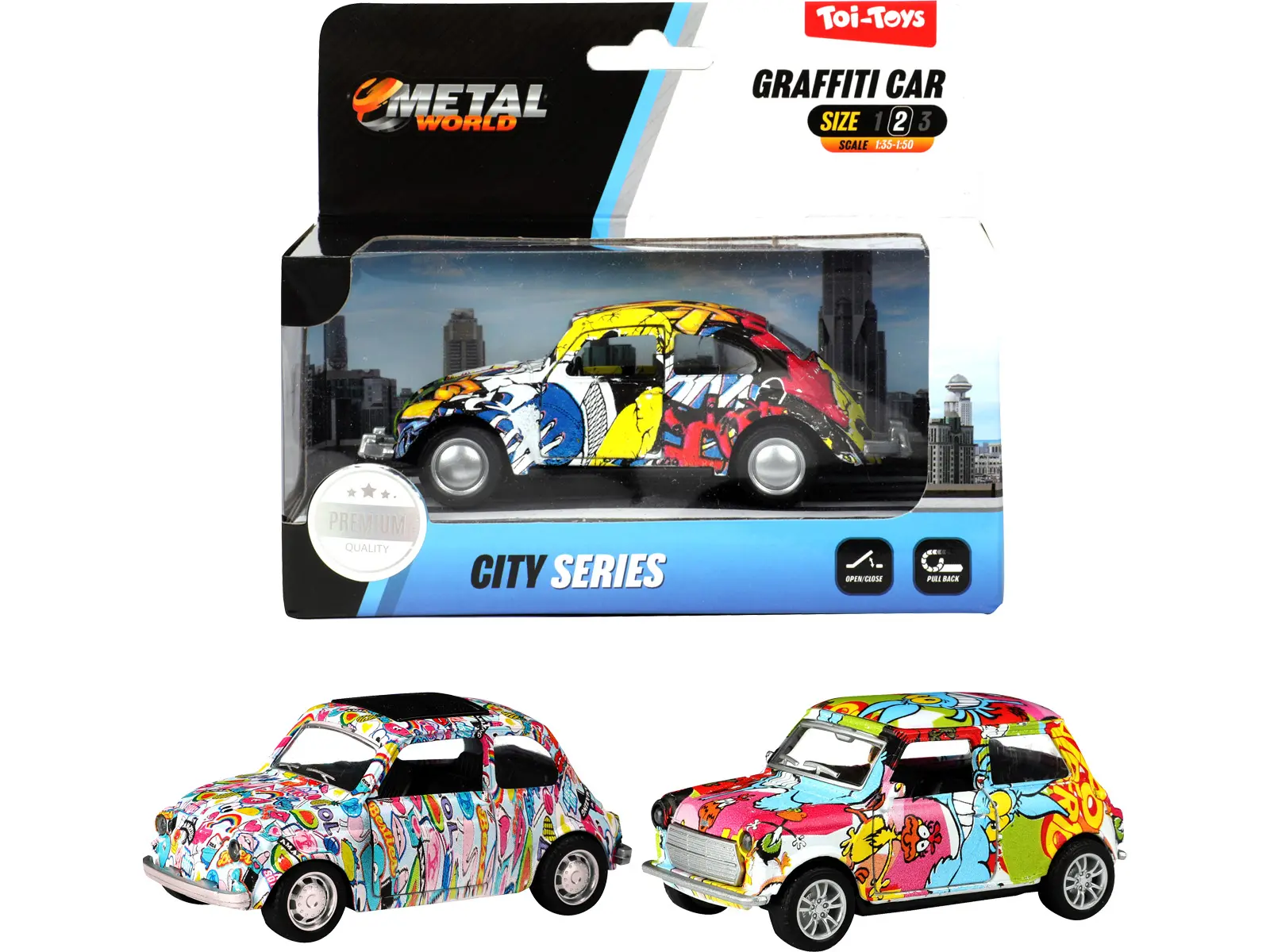 METAL Auto, Graffiti 500, 3 Modelle