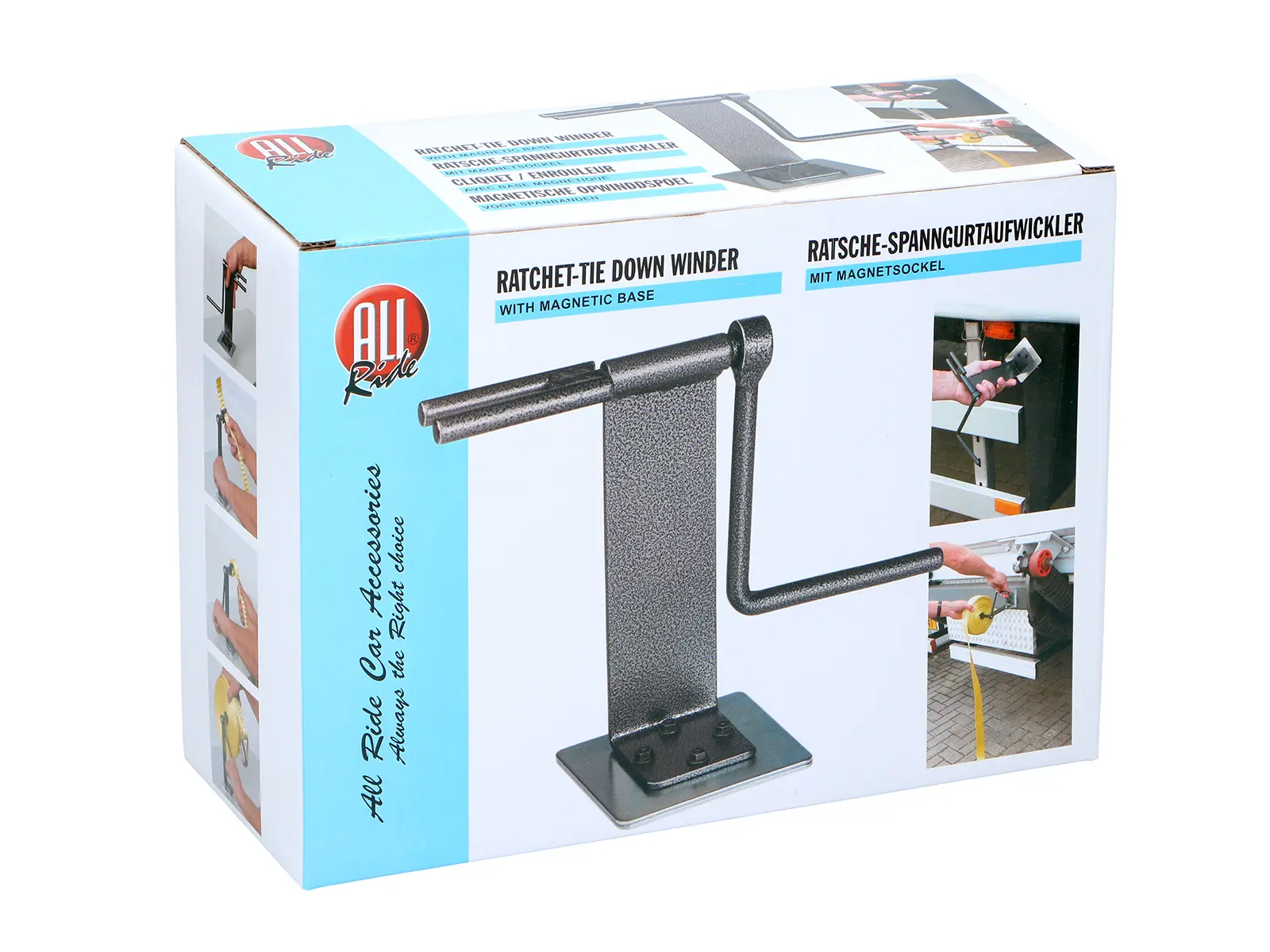 ALL Ride Ratsche-Spanngurtaufwickler