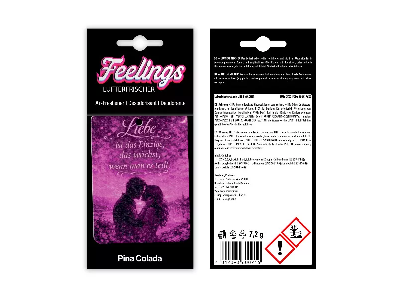 Lufterfrischer Feelings Liebe wächst