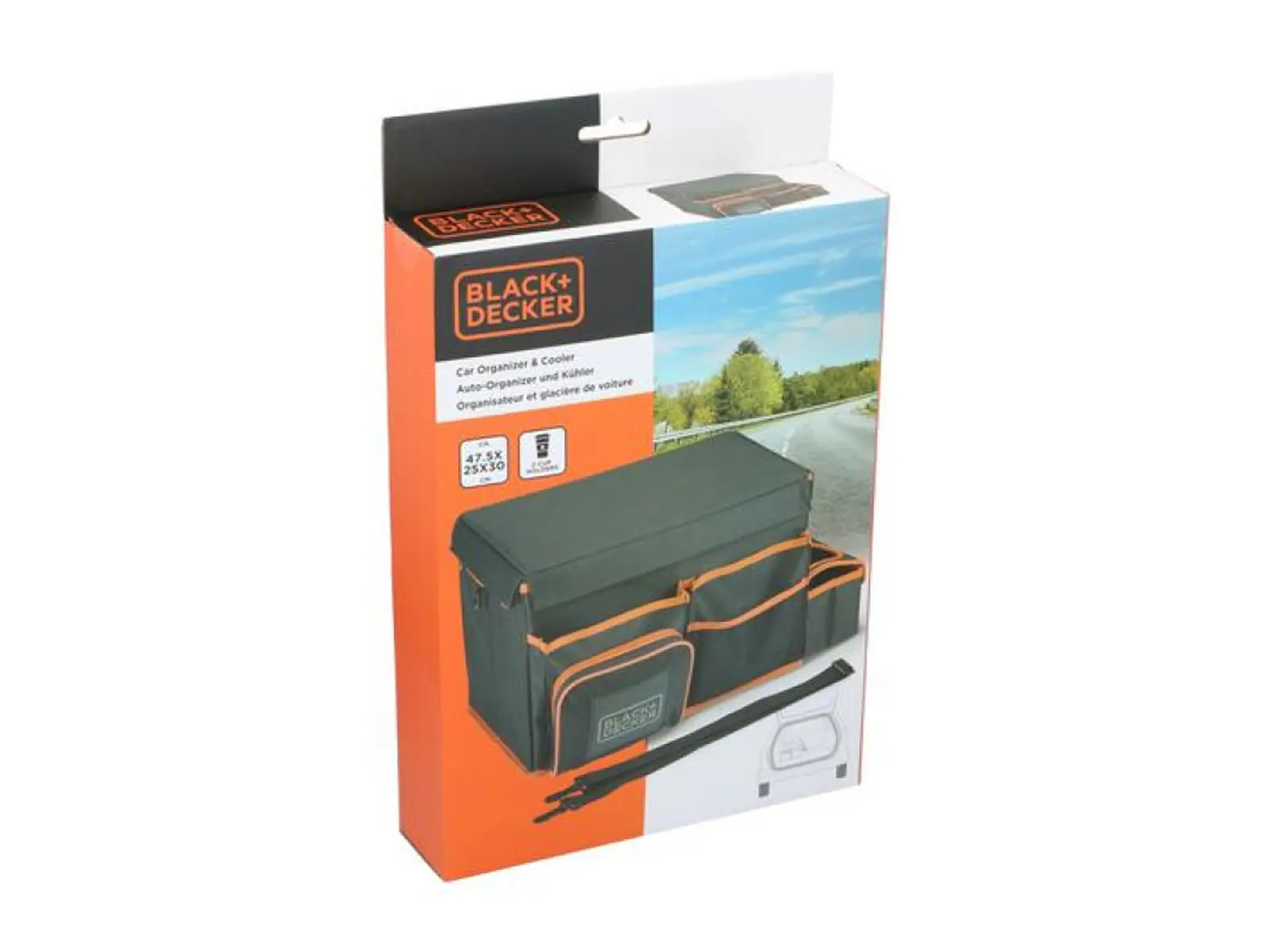 BLACK+DECKER Autositztasche 47,5x25x30cm 1,35kg