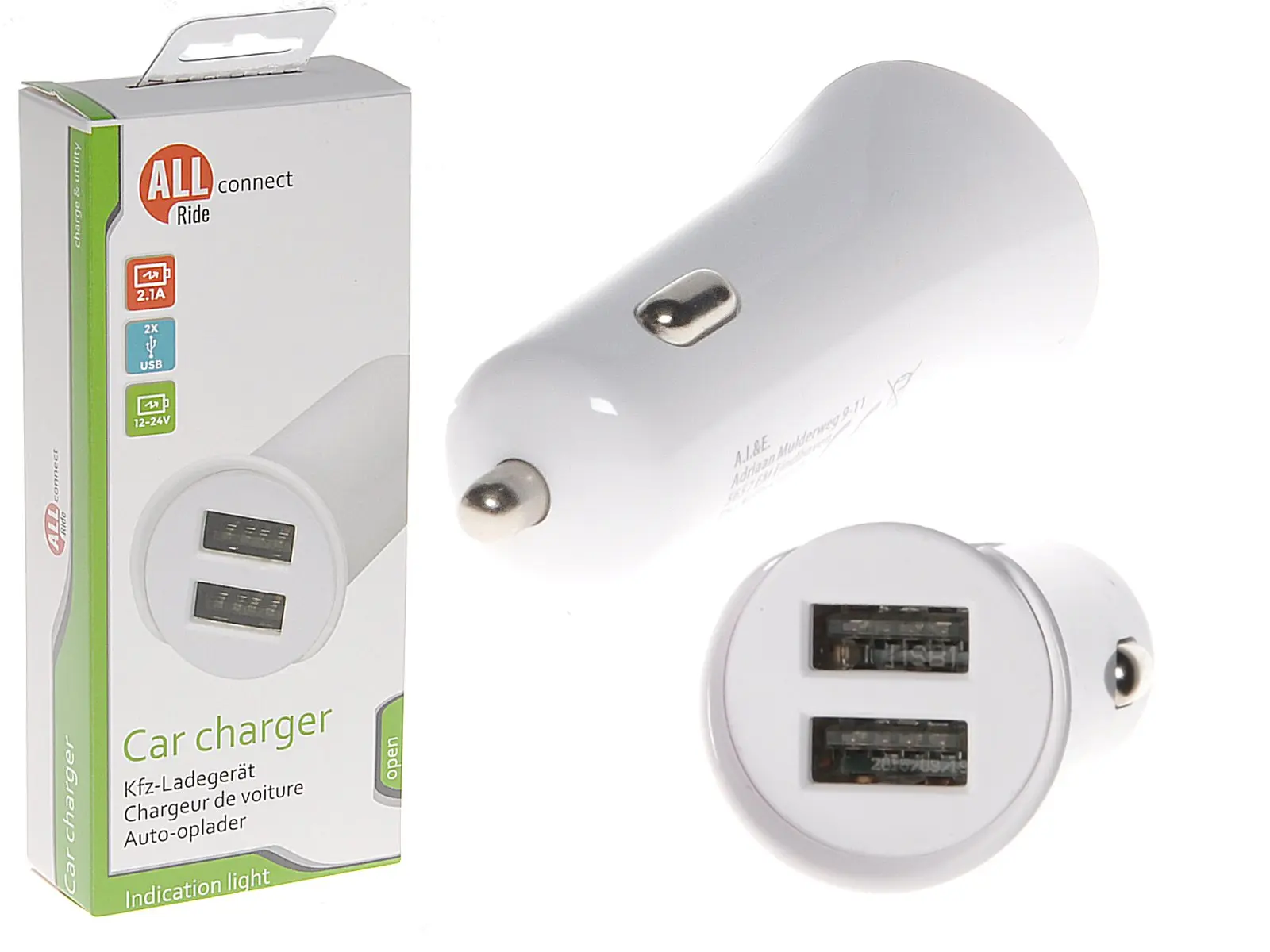 AR connect KfZ-Ladegerät 2 x USB
