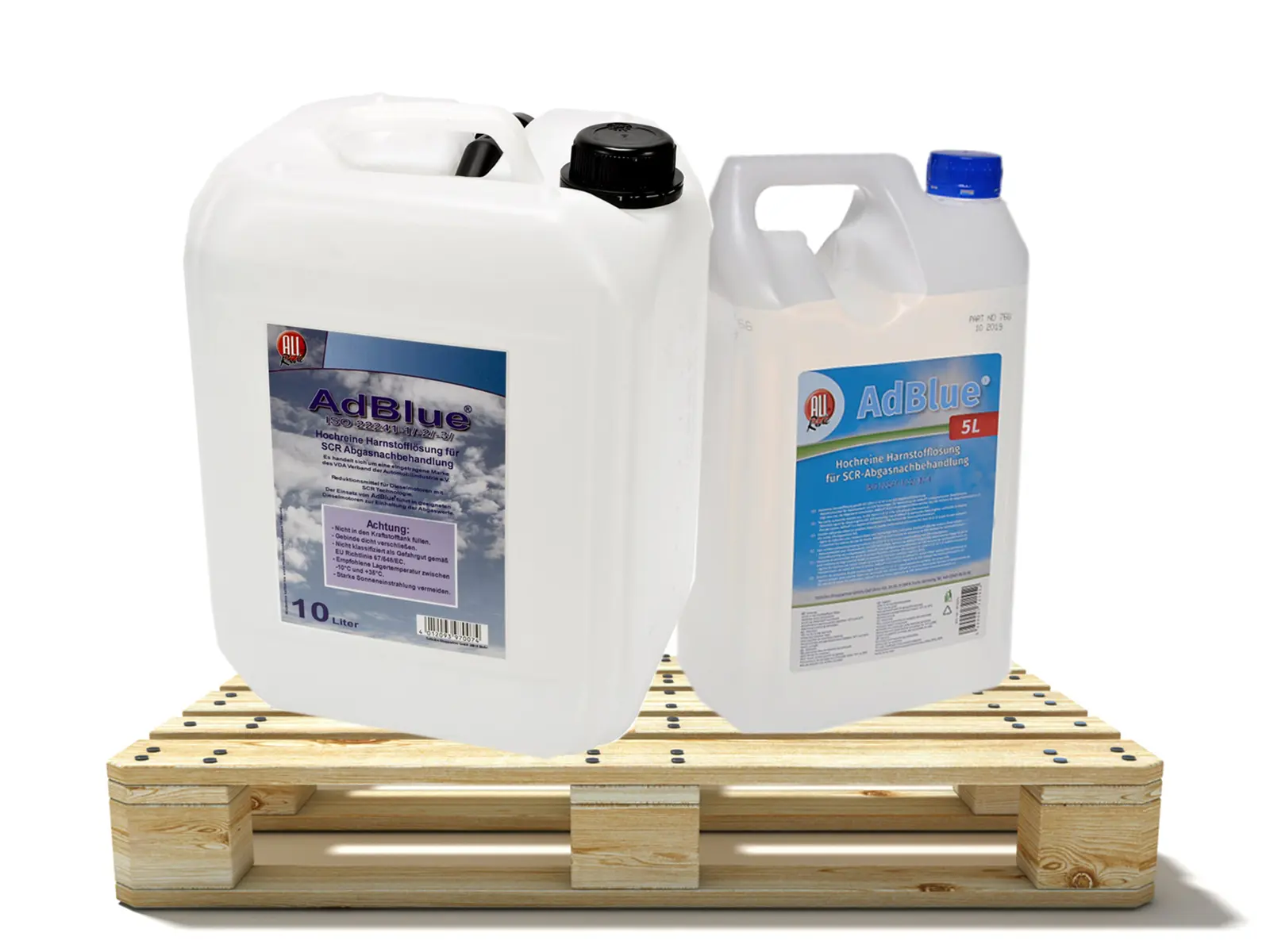 AdBlue® ALLRide® Mixpalette 40x10Ltr./72x5Ltr.